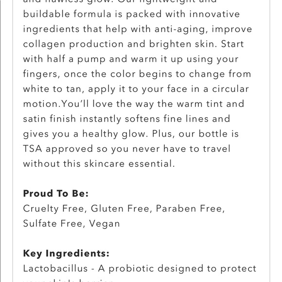 ish probiotic tinted moisturizer